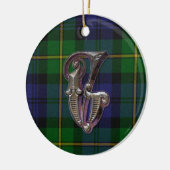Gordon Kariert Monogram Ornament (Links)