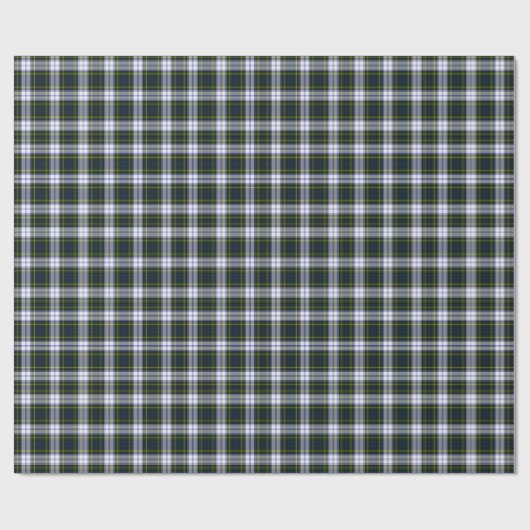 Gordon-Kleiderschottischer Tartan-kariertes Geschenkpapier (Flach)