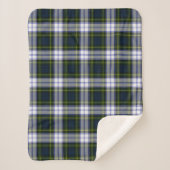Gordon-Kleidkarierte Sherpa Decke Sherpadecke (Vorderseite)