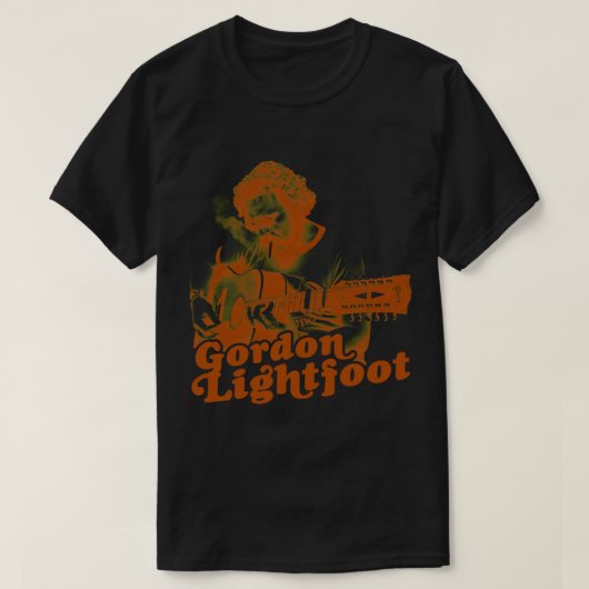 Gordon Lightfoot)( Retro Folk Rock Icon Classic T-Shirt (Design vorne)