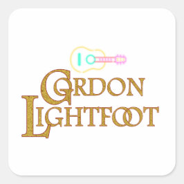 Gordon Lightfoot | Tribut an den Legenden Quadratischer Aufkleber