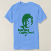 Gordon Lightfoot Tribute to Green auch in Red Blac T-Shirt (Design vorne)