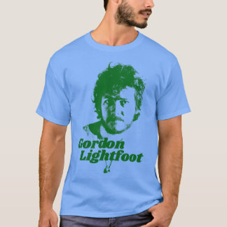 Gordon Lightfoot Tribute to Green auch in Red Blac T-Shirt