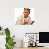 Gordon Ramsay Poster (Heimbüro)