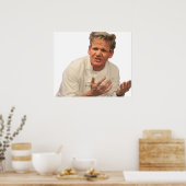 Gordon Ramsay Poster (Küche)