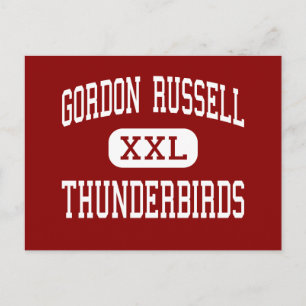 Gordon Russell - Thunderbirds - Middle - Gresham Postkarte