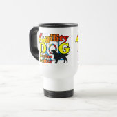 Gordon Setter Agility Shirts Geschenke Reisebecher (Vorderseite Links)