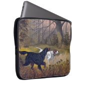 Gordon Setter auf Point-Laptop-Sieb Laptopschutzhülle (Vorne Rechts)