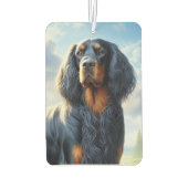 Gordon Setter Autolufterfrischer (Rückseite)