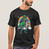 Gordon Setter Beer Dino Rex Horn Rainbow T-Shirt (Vorderseite)