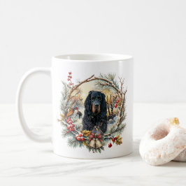 Gordon Setter Christmas Joy – Seasonal Dog Art Kaffeetasse