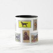 Gordon Setter Cigarette Cards Keramik Tasse (Zentrum)