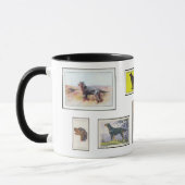 Gordon Setter Cigarette Cards Keramik Tasse (Links)