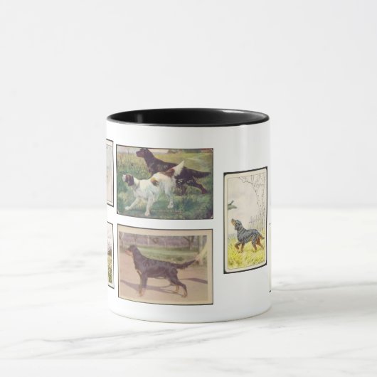 Gordon Setter Cigarette Cards Keramik Tasse (Zentrum)