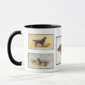 Gordon Setter Cigarette Cards Keramik Tasse (Links)