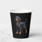Gordon Setter Classic T - Shirt Pappbecher (Vorderseite)