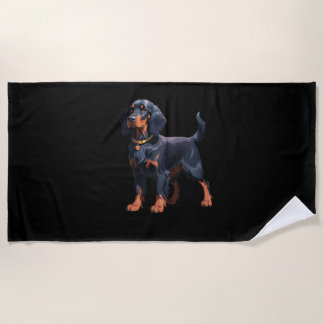 Gordon Setter Classic T-Shirt Strandtuch