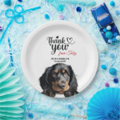 Gordon Setter Dog Hochzeitempfang Pappteller (Party)