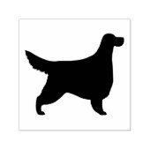 Gordon Setter Dog Rasse Silhouette Permastempel (Design)