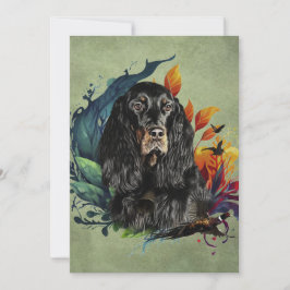 Gordon Setter Einladung
