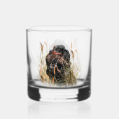 Gordon Setter, Entenjagd Whiskyglas (Vorderseite)