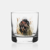 Gordon Setter, Entenjagd Whiskyglas (Rückseite)