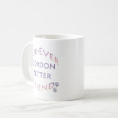 Gordon Setter Furever Kaffeetasse (Vorderseite Links)