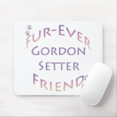Gordon Setter Furever Mousepad (Mit Mouse)