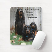 Gordon Setter Generationen Mousepad (Mit Mouse)