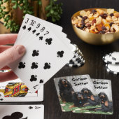 Gordon Setter Generationen Painting Cards Spielkarten (In Situ)