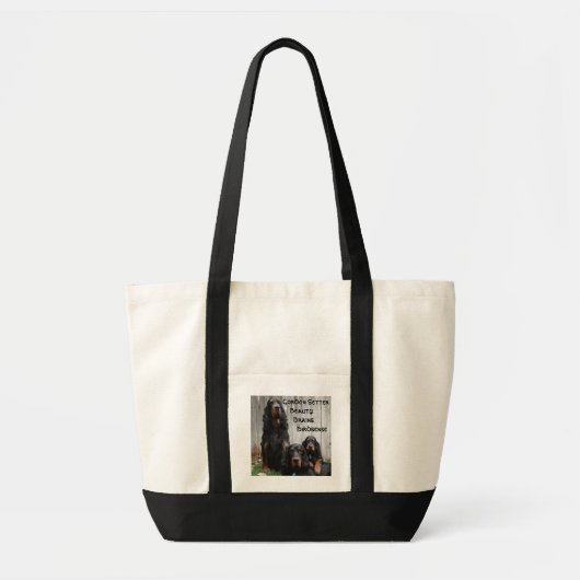 Gordon Setter Generationen Tote Bag Tragetasche (Vorne)