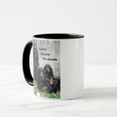 Gordon Setter Generations Painting Keramik Tasse (Vorderseite Links)