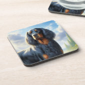 Gordon Setter Getränkeuntersetzer (Linke Seite)