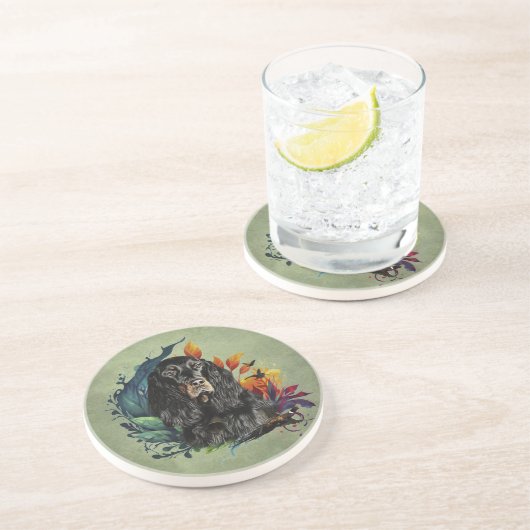 Gordon Setter Getränkeuntersetzer (Seite)