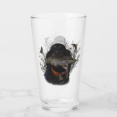 Gordon Setter Glas (Rückseite)