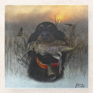 Gordon Setter Glasuntersetzer