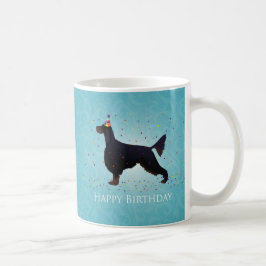 Gordon Setter Happy Birthday Design Kaffeetasse