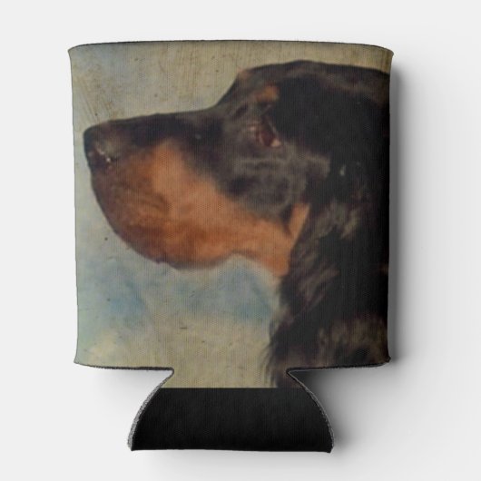 Gordon Setter Head Dosenkühler (Rückseite)