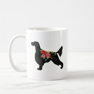 Gordon Setter Hund Rasse Bohemische Silhouette Kaffeetasse