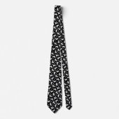 Gordon Setter Icon Muster Neck Tie Krawatte (Vorderseite)