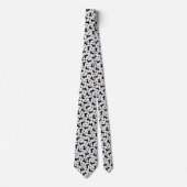 Gordon Setter Icon Muster Neck Tie Krawatte (Vorderseite)