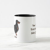 Gordon Setter Icon-Tasse Tasse (Zentrum)