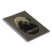 Gordon Setter , Jagdbegleiter Notizblock (Rechte Seite)