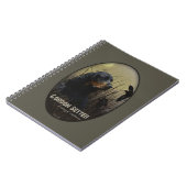 Gordon Setter , Jagdbegleiter Notizblock (Linke Seite)