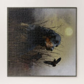 Gordon Setter , Jagdbegleiter Puzzle (Horizontal)