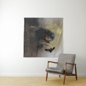 Gordon Setter , Jagdbegleiter Wandteppich (Beispiel (Horizontal))