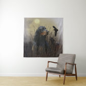 Gordon Setter , Jagdbegleiter Wandteppich (Beispiel)