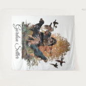 Gordon Setter, Jagdsaison Wandteppich (Vorderseite (Horizontal))