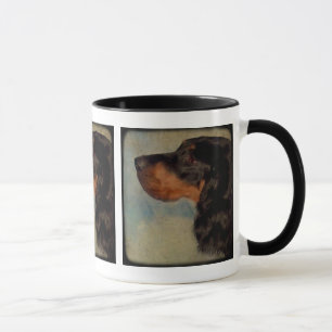 Gordon Setter Keramik Tasse