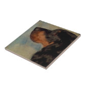 Gordon Setter Keramik Tile Fliese (Seite)